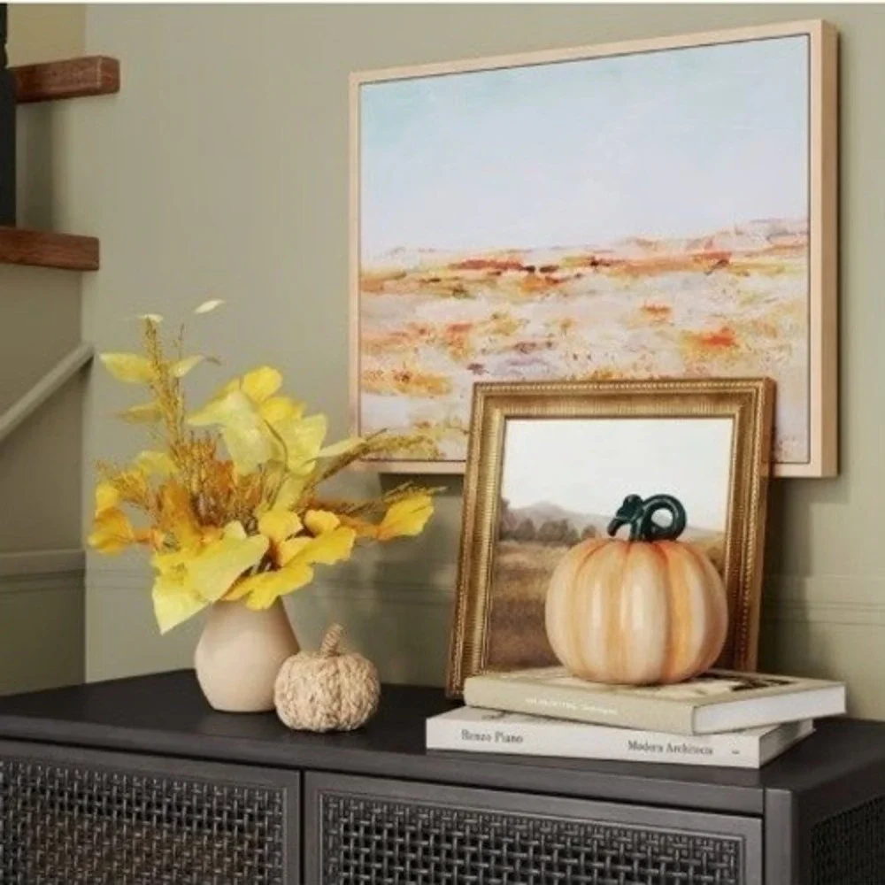 Ceramic Fall Pumpkin Orange - Threshold, Target